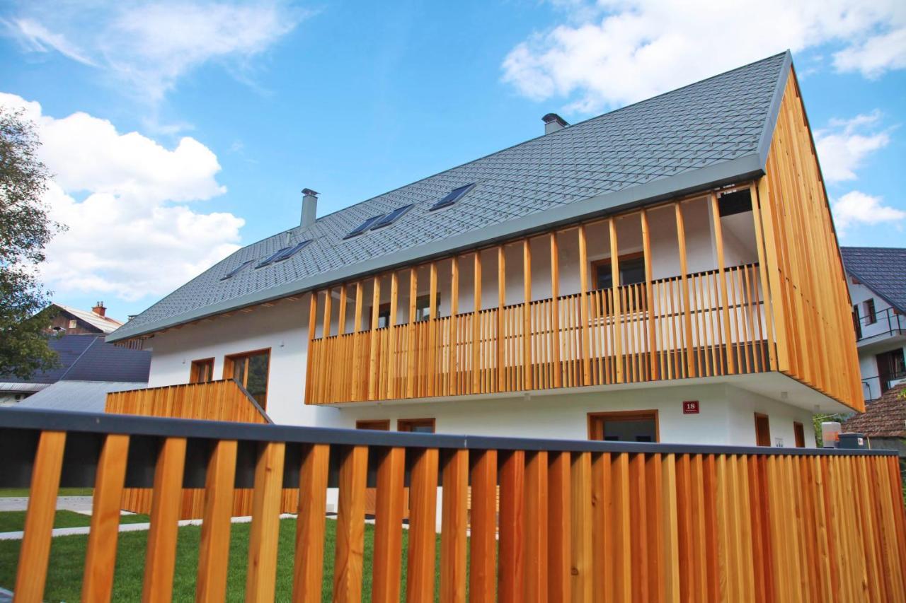 Apartment Jurijana - New 4-Bedroom Triplex With Sauna & Garden Bohinj Bagian luar foto